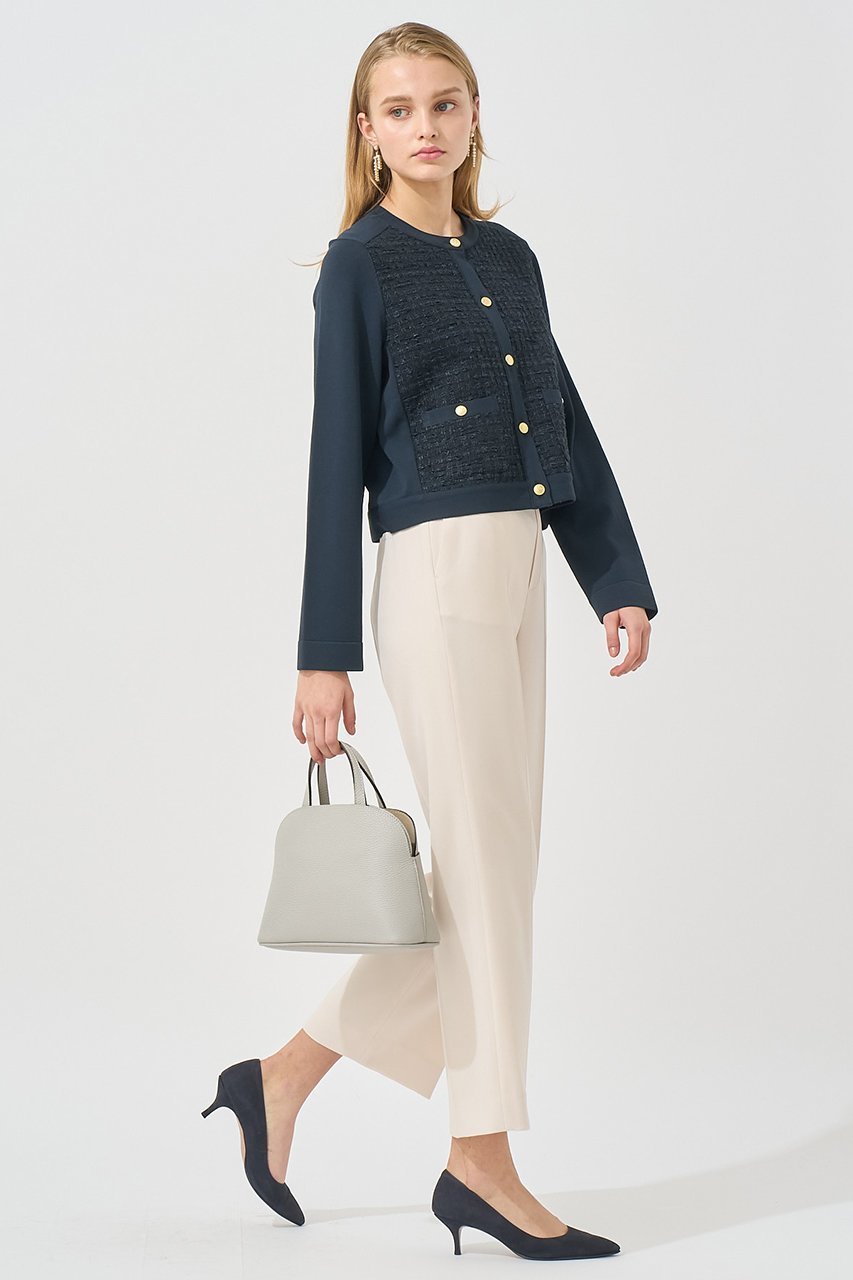 【アナイ/ANAYI】の【Eternal Line 2025】ミックスツイードコンビ ジャケット カーディガン 人気、トレンドファッション・服の通販 founy(ファニー) ファッション Fashion レディースファッション Fashion for Women カーディガン Cardigan, Knitwear シフォン Chiffon, Lightweight Fabric ジャケット Jacket, Outerwear セットアップ Set-Up, Coordinated Outfit ツイード Twill, Twill Weave 人気 Popular, Best Seller ポケット Pocket, Pocket Detail メタル Metal, Metal Parts おすすめ Recommended / Our Picks other-6|ID: prp329100004247924 ipo3291000000033705535