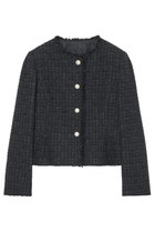 【アナイ/ANAYI】の【Eternal Line 2025】ミックスツイードペプラム ジャケット ネイビー|ID: prp329100004247928 ipo3291000000036259844