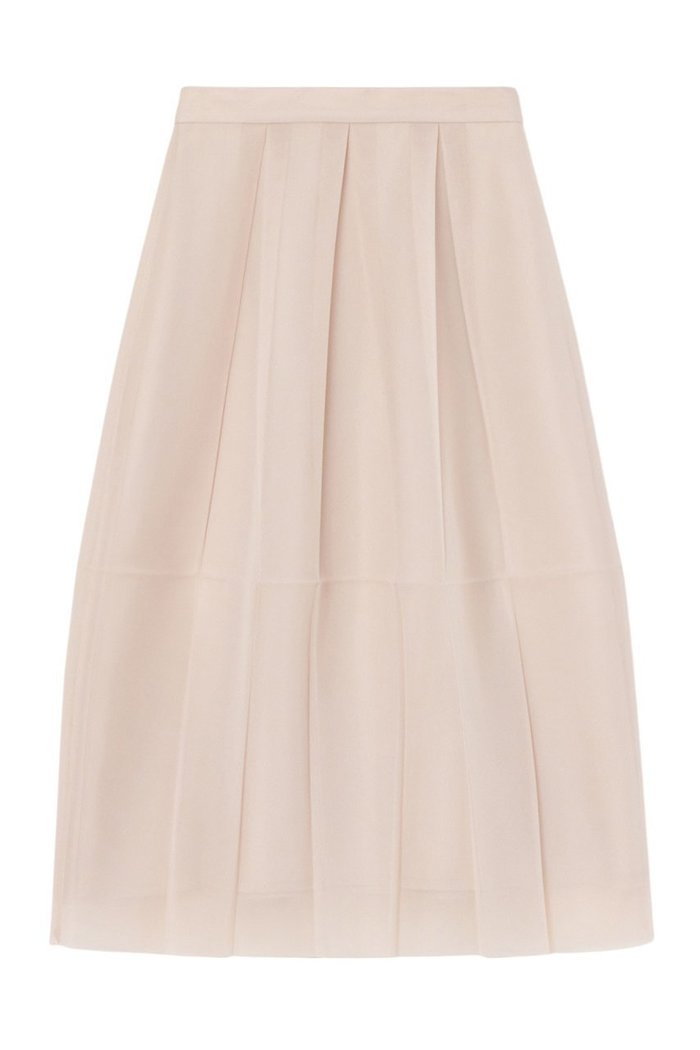 【アナイ/ANAYI】の【Eternal Line 2025】ダブルラッセル立体プリーツ スカート インテリア・キッズ・メンズ・レディースファッション・服の通販 founy(ファニー) https://founy.com/ ファッション Fashion レディースファッション Fashion for Women スカート Skirts プリーツスカート / 上品フェミニンスタイル Pleated Skirts クッション Cushion, Throw Pillow シアー Sheer, See-Through ダブル Double, Double-Breasted テーパード Tapered, Tapered Pants プリーツ Pleats, Pleated ボックス Boxy, Box Shape ラッセル Raschel, Raschel Lace |ID: prp329100004247933 ipo3291000000035052700