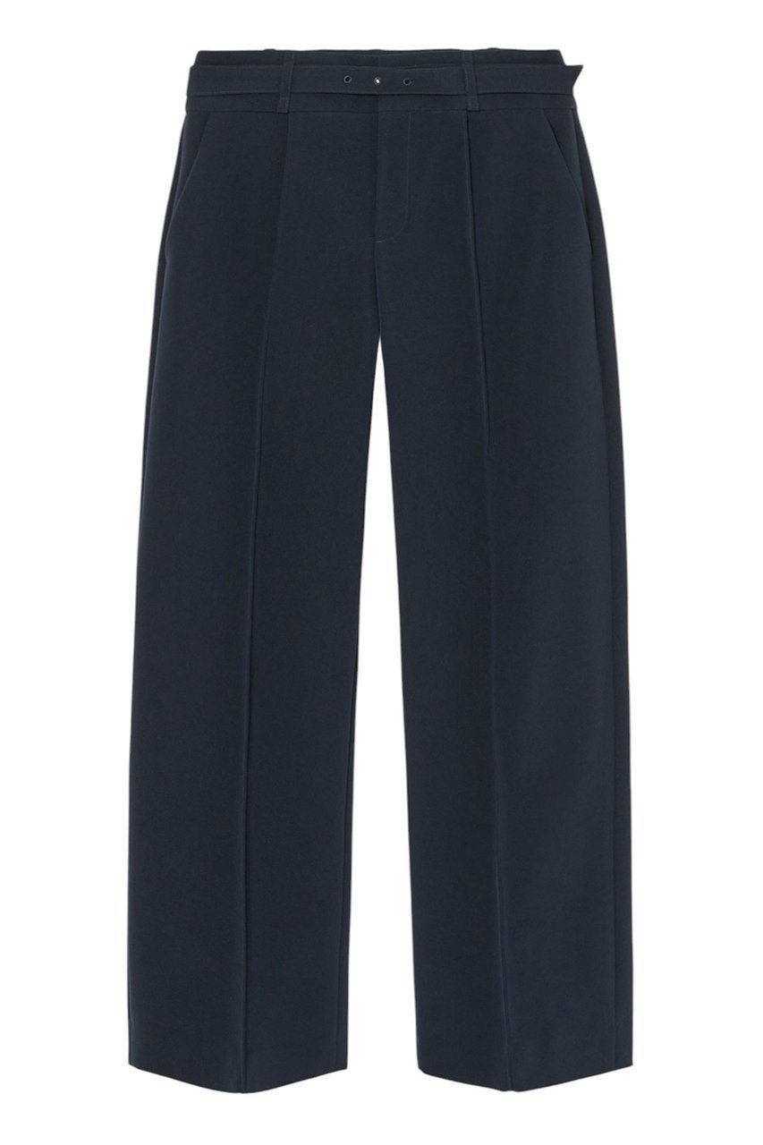 【アナイ/ANAYI】の【Eternal Line 2025】コンパクトストレッチワイドパンツ インテリア・キッズ・メンズ・レディースファッション・服の通販 founy(ファニー) ファッション Fashion レディースファッション Fashion for Women パンツ Pants & Trousers エレガント 上品 Elegant センター Center, Center Line ダブル Double, Double-Breasted ボトム Bottoms, Lower Wear ワイド Wide, Wide Fit 再入荷 Restock / Back in Stock ネイビー|ID: prp329100004247935 ipo3291000000035052712