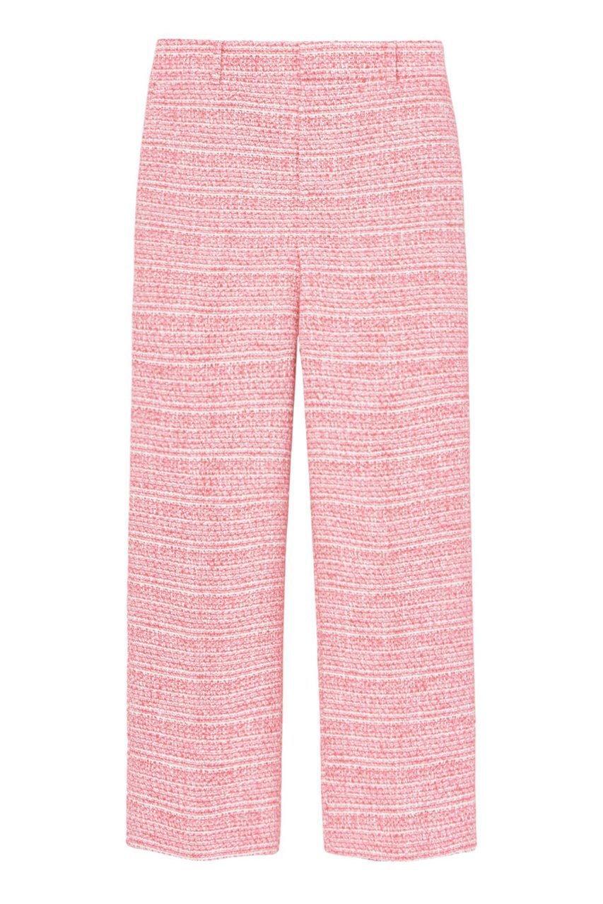 【アナイ/ANAYI】の【Eternal Line 2025】ミニドットツイードワイドパンツ インテリア・キッズ・メンズ・レディースファッション・服の通販 founy(ファニー) 　ファッション　Fashion　レディースファッション　Fashion for Women　パンツ　Pants & Trousers　オケージョン　Occasion Wear　春　Spring　ジャケット　Jacket, Outerwear　ストレート　Straight, Straight Cut　セットアップ　Set-Up, Coordinated Outfit　ツイード　Twill, Twill Weave　ドット　Polka Dot, Dot Pattern　ポンポン　Pom-Pom, Fluffy Ball　モノトーン　Monotone, Black and White　ランダム　Random, Irregular　ワイド　Wide, Wide Fit　再入荷　Restock / Back in Stock　おすすめ　Recommended / Our Picks　エレガント 上品　Elegant　ピンク|ID: prp329100004247940 ipo3291000000035054850