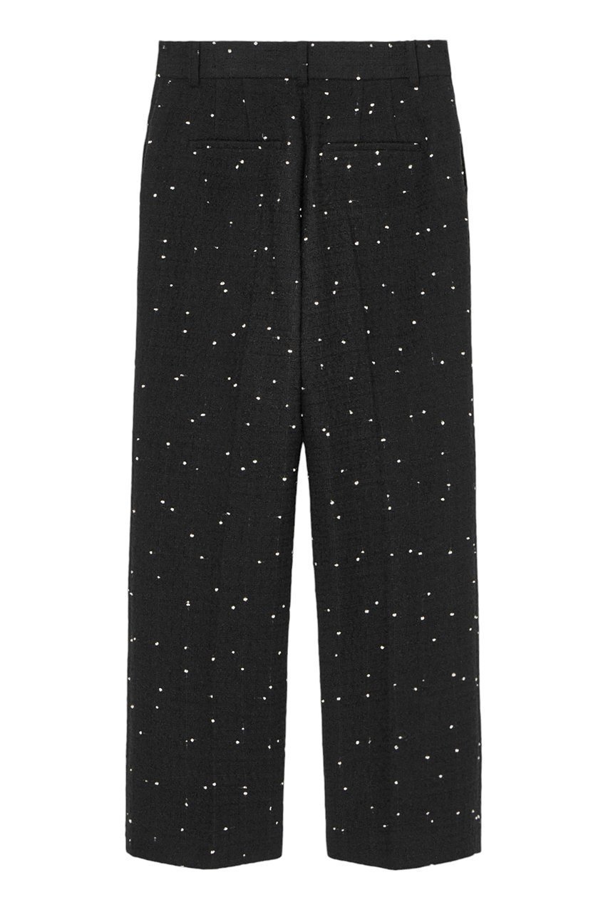 【アナイ/ANAYI】の【Eternal Line 2025】ミニドットツイードワイドパンツ 人気、トレンドファッション・服の通販 founy(ファニー) 　ファッション　Fashion　レディースファッション　Fashion for Women　パンツ　Pants & Trousers　オケージョン　Occasion Wear　春　Spring　ジャケット　Jacket, Outerwear　ストレート　Straight, Straight Cut　セットアップ　Set-Up, Coordinated Outfit　ツイード　Twill, Twill Weave　ドット　Polka Dot, Dot Pattern　ポンポン　Pom-Pom, Fluffy Ball　モノトーン　Monotone, Black and White　ランダム　Random, Irregular　ワイド　Wide, Wide Fit　再入荷　Restock / Back in Stock　おすすめ　Recommended / Our Picks　エレガント 上品　Elegant　other-2|ID: prp329100004247940 ipo3291000000035054852