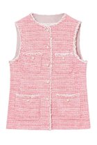 【アナイ/ANAYI】の【Eternal Line 2025】ミニドットツイード4ポケットジレ ピンク|ID: prp329100004247941 ipo3291000000035924643