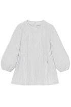 【アナイ/ANAYI】の【Eternal Line 2025】リングふくれジャガードペプラム ブラウス 人気、トレンドファッション・服の通販 founy(ファニー) ファッション Fashion レディースファッション Fashion for Women トップス・カットソー Cut & Sew Tops シャツ・ブラウス・オフィスカジュアル Elegant Blouses & Button-Ups おすすめ Recommended / Our Picks ギャザー Gathered, Ruffled ジャカード／ジャガード Jacquard, Woven Pattern スリーブ Sleeve, Long Sleeve / Short Sleeve セットアップ Set-Up, Coordinated Outfit ペプラム Peplum, Flared Hem レース Lace, Lace Fabric ロング Long, Long-Length エレガント 上品 Elegant 再入荷 Restock / Back in Stock thumbnail ライトグレー|ID: prp329100004247944 ipo3291000000035052735