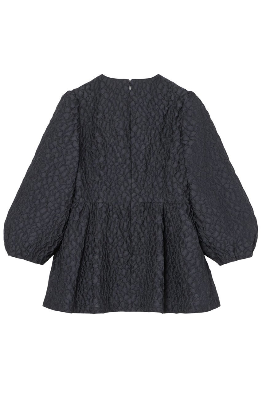 【アナイ/ANAYI】の【Eternal Line 2025】リングふくれジャガードペプラム ブラウス 人気、トレンドファッション・服の通販 founy(ファニー) 　ファッション　Fashion　レディースファッション　Fashion for Women　トップス・カットソー　Cut & Sew Tops　シャツ・ブラウス・オフィスカジュアル　Elegant Blouses & Button-Ups　おすすめ　Recommended / Our Picks　ギャザー　Gathered, Ruffled　ジャカード／ジャガード　Jacquard, Woven Pattern　スリーブ　Sleeve, Long Sleeve / Short Sleeve　セットアップ　Set-Up, Coordinated Outfit　ペプラム　Peplum, Flared Hem　レース　Lace, Lace Fabric　ロング　Long, Long-Length　エレガント 上品　Elegant　再入荷　Restock / Back in Stock　other-2|ID: prp329100004247944 ipo3291000000035052737