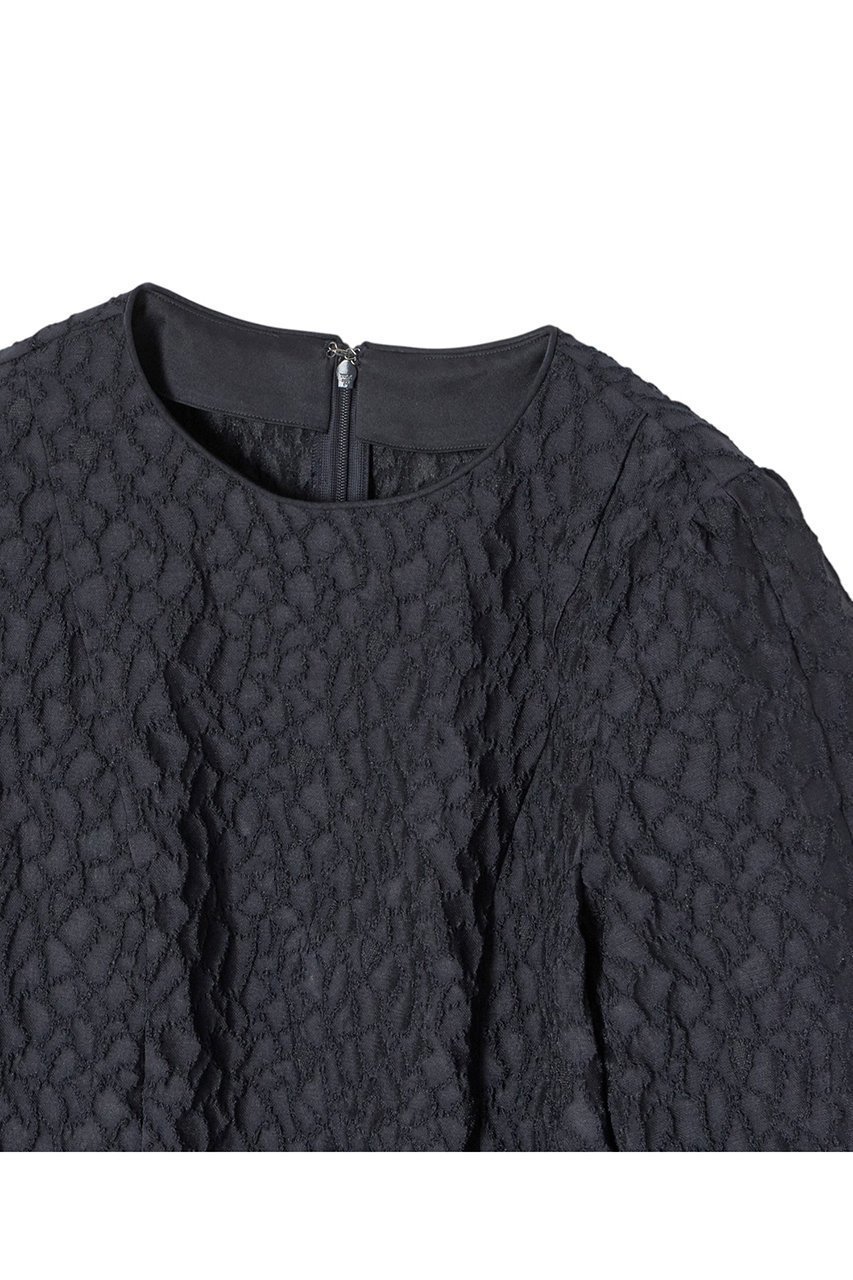 【アナイ/ANAYI】の【Eternal Line 2025】リングふくれジャガードペプラム ブラウス 人気、トレンドファッション・服の通販 founy(ファニー) 　ファッション　Fashion　レディースファッション　Fashion for Women　トップス・カットソー　Cut & Sew Tops　シャツ・ブラウス・オフィスカジュアル　Elegant Blouses & Button-Ups　おすすめ　Recommended / Our Picks　ギャザー　Gathered, Ruffled　ジャカード／ジャガード　Jacquard, Woven Pattern　スリーブ　Sleeve, Long Sleeve / Short Sleeve　セットアップ　Set-Up, Coordinated Outfit　ペプラム　Peplum, Flared Hem　レース　Lace, Lace Fabric　ロング　Long, Long-Length　エレガント 上品　Elegant　再入荷　Restock / Back in Stock　other-3|ID: prp329100004247944 ipo3291000000035052738