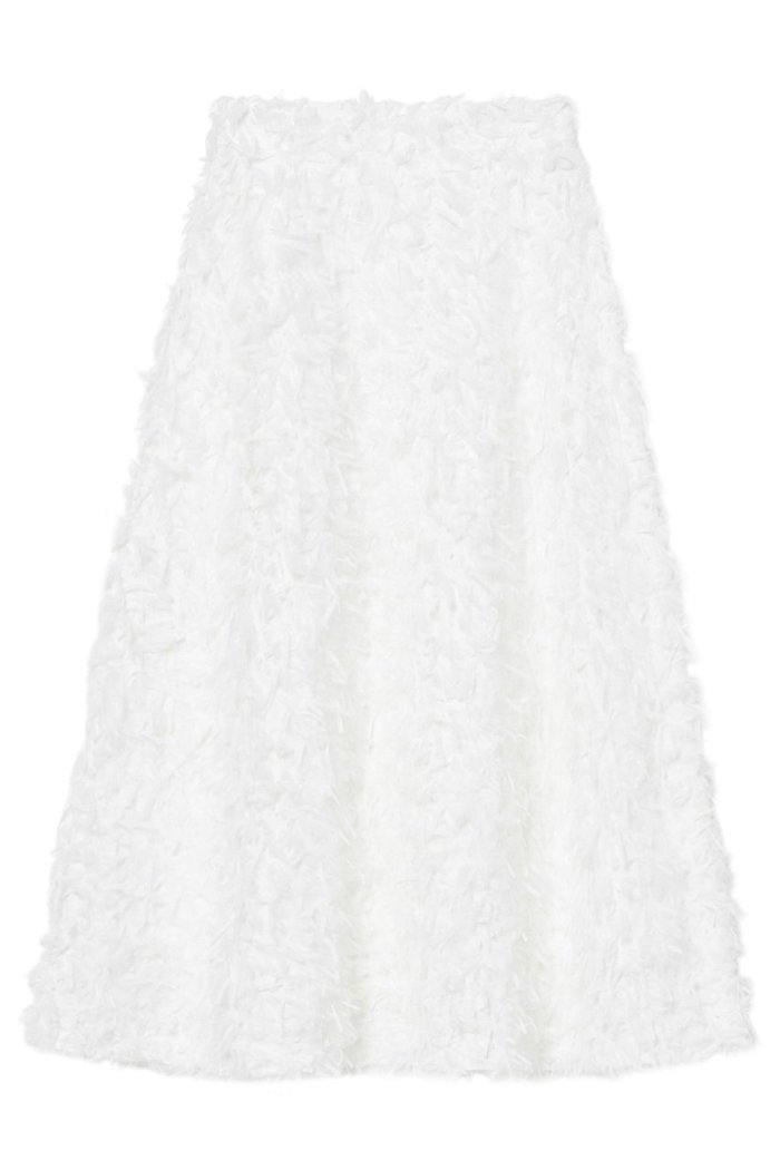 【アナイ/ANAYI】の【Eternal Line 2025】フェザーカットジャガードフレア スカート インテリア・キッズ・メンズ・レディースファッション・服の通販 founy(ファニー) https://founy.com/ ファッション Fashion レディースファッション Fashion for Women スカート Skirts Aライン・フレアスカート A-Line & Flared Skirts ロングスカート Long Skirts / Maxi & Midi Skirts シンプル Simple, Minimal ジャカード／ジャガード Jacquard, Woven Pattern スペシャル Special, Limited Edition セットアップ Set-Up, Coordinated Outfit タフタ Taffeta, Structured Fabric トレンド Trend, Trending Now フェザー Feather, Feather Detail フレア Flare, Flared ミックス Mix, Mixed Style ロング Long, Long-Length |ID: prp329100004247945 ipo3291000000035054862