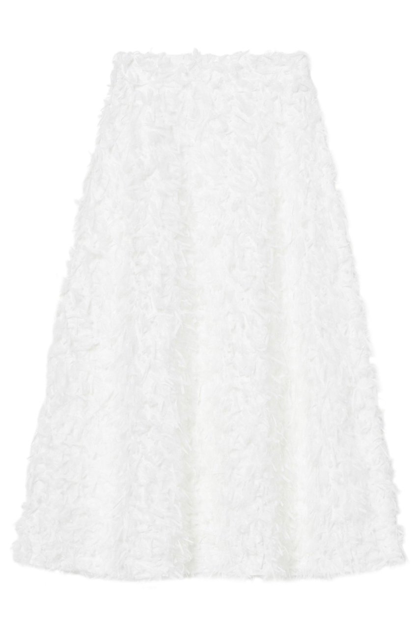 【アナイ/ANAYI】の【Eternal Line 2025】フェザーカットジャガードフレア スカート インテリア・キッズ・メンズ・レディースファッション・服の通販 founy(ファニー) 　ファッション　Fashion　レディースファッション　Fashion for Women　スカート　Skirts　Aライン・フレアスカート　A-Line & Flared Skirts　ロングスカート　Long Skirts / Maxi & Midi Skirts　シンプル　Simple, Minimal　ジャカード／ジャガード　Jacquard, Woven Pattern　スペシャル　Special, Limited Edition　セットアップ　Set-Up, Coordinated Outfit　タフタ　Taffeta, Structured Fabric　トレンド　Trend, Trending Now　フェザー　Feather, Feather Detail　フレア　Flare, Flared　ミックス　Mix, Mixed Style　ロング　Long, Long-Length　ホワイト|ID: prp329100004247945 ipo3291000000036139170