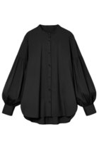 【アナイ/ANAYI】の【Eternal Line 2025】ストレッチブロードパフ袖ブラウス 人気、トレンドファッション・服の通販 founy(ファニー) ファッション Fashion レディースファッション Fashion for Women トップス・カットソー Cut & Sew Tops シャツ・ブラウス・オフィスカジュアル Elegant Blouses & Button-Ups インナー Innerwear シンプル Simple, Minimal スタンド Stand Collar, Upright Stand ストレッチ Stretch, Stretchy Fabric スリーブ Sleeve, Long Sleeve / Short Sleeve ブロード Broadcloth, Fine Cotton ロング Long, Long-Length エレガント 上品 Elegant 再入荷 Restock / Back in Stock thumbnail ブラック|ID: prp329100004247953 ipo3291000000035054838