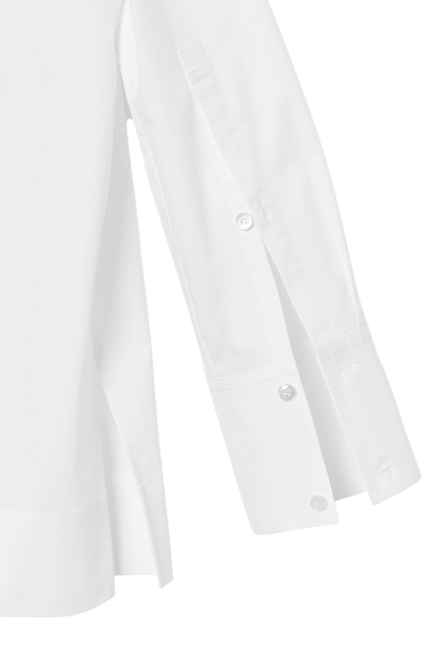 【アナイ/ANAYI】の【Eternal Line 2025】コンパクトコットン刺繍シャツ 人気、トレンドファッション・服の通販 founy(ファニー) 　ファッション　Fashion　レディースファッション　Fashion for Women　トップス・カットソー　Cut & Sew Tops　シャツ・ブラウス・オフィスカジュアル　Elegant Blouses & Button-Ups　オーガンジー　Organza Fabric　コンパクト　Compact, Small Size　シルク　Silk, 100% Silk　スリット　Slit, Slit Detail　スリーブ　Sleeve, Long Sleeve / Short Sleeve　フラワー　Flower, Floral　フロント　Front, Front Design　ラグジュアリー　Luxury, Elegant　レース　Lace, Lace Fabric　ロング　Long, Long-Length　ワーク　Workwear, Utility Style　再入荷　Restock / Back in Stock　おすすめ　Recommended / Our Picks　other-6|ID: prp329100004247954 ipo3291000000035054846