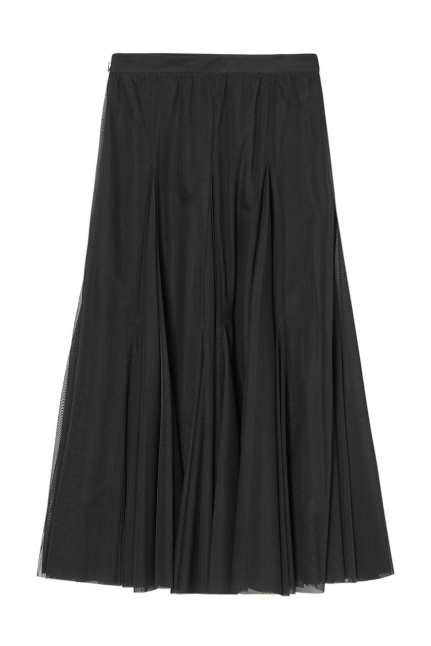 【アナイ/ANAYI】の【Eternal Line 2025】シャイニーチュールマチフレア スカート 人気、トレンドファッション・服の通販 founy(ファニー) 　ファッション　Fashion　レディースファッション　Fashion for Women　スカート　Skirts　Aライン・フレアスカート　A-Line & Flared Skirts　ロングスカート　Long Skirts / Maxi & Midi Skirts　おすすめ　Recommended / Our Picks　エレガント 上品　Elegant　オケージョン　Occasion Wear　ジャケット　Jacket, Outerwear　チュール　Tulip, Tulip Motif　ツイード　Twill, Twill Weave　フレア　Flare, Flared　ロング　Long, Long-Length　再入荷　Restock / Back in Stock　other-2|ID: prp329100004247955 ipo3291000000035052693