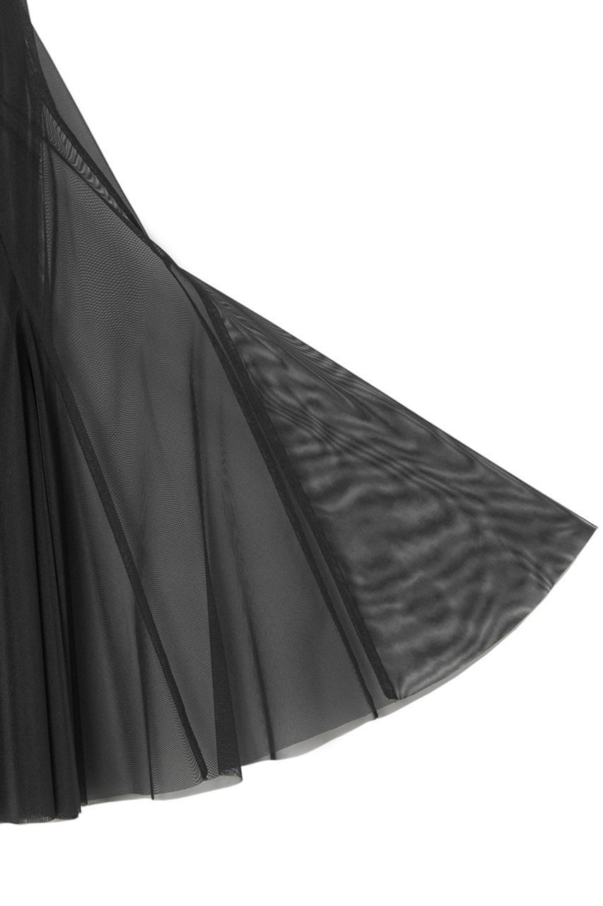 【アナイ/ANAYI】の【Eternal Line 2025】シャイニーチュールマチフレア スカート 人気、トレンドファッション・服の通販 founy(ファニー) 　ファッション　Fashion　レディースファッション　Fashion for Women　スカート　Skirts　Aライン・フレアスカート　A-Line & Flared Skirts　ロングスカート　Long Skirts / Maxi & Midi Skirts　おすすめ　Recommended / Our Picks　エレガント 上品　Elegant　オケージョン　Occasion Wear　ジャケット　Jacket, Outerwear　チュール　Tulip, Tulip Motif　ツイード　Twill, Twill Weave　フレア　Flare, Flared　ロング　Long, Long-Length　再入荷　Restock / Back in Stock　other-5|ID: prp329100004247955 ipo3291000000035052696