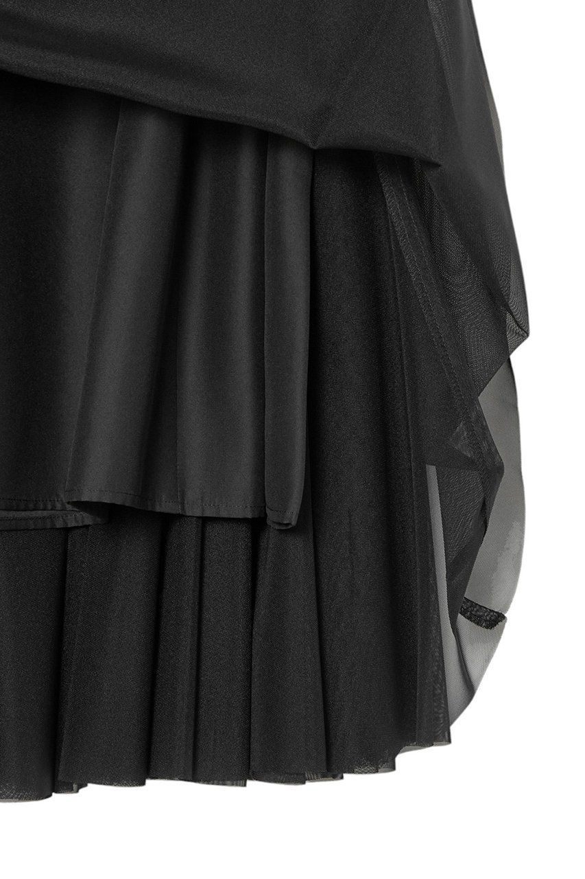 【アナイ/ANAYI】の【Eternal Line 2025】シャイニーチュールマチフレア スカート 人気、トレンドファッション・服の通販 founy(ファニー) 　ファッション　Fashion　レディースファッション　Fashion for Women　スカート　Skirts　Aライン・フレアスカート　A-Line & Flared Skirts　ロングスカート　Long Skirts / Maxi & Midi Skirts　おすすめ　Recommended / Our Picks　エレガント 上品　Elegant　オケージョン　Occasion Wear　ジャケット　Jacket, Outerwear　チュール　Tulip, Tulip Motif　ツイード　Twill, Twill Weave　フレア　Flare, Flared　ロング　Long, Long-Length　再入荷　Restock / Back in Stock　other-6|ID: prp329100004247955 ipo3291000000035052697