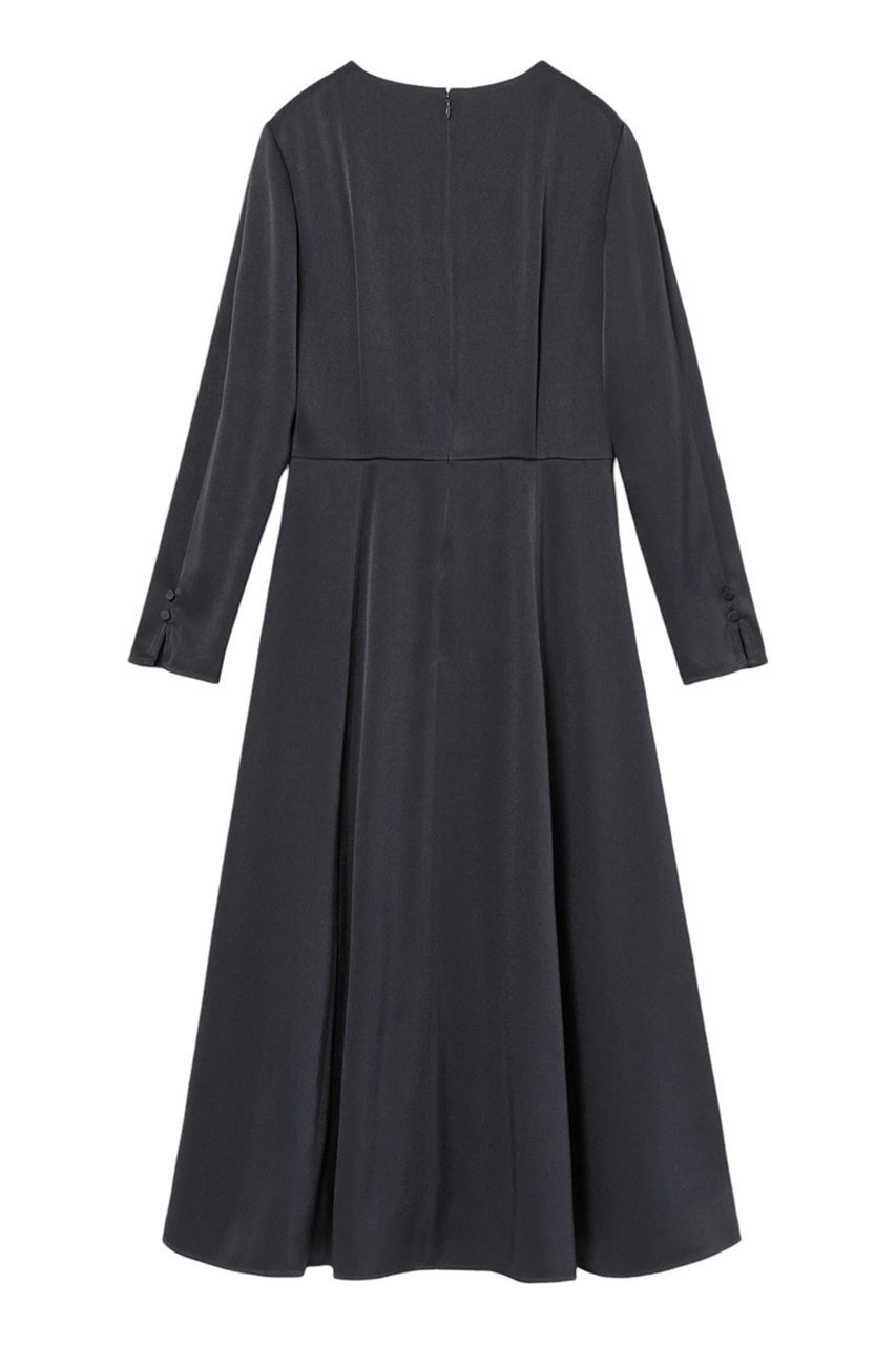 【アナイ/ANAYI】の【Eternal Line 2025】トリアセサテンフレア ワンピース 人気、トレンドファッション・服の通販 founy(ファニー) 　ファッション　Fashion　レディースファッション　Fashion for Women　ワンピース　Dresses　チュニック　Tunic Tops & Dresses　エレガント 上品　Elegant　ジャケット　Jacket, Outerwear　スリット　Slit, Slit Detail　セットアップ　Set-Up, Coordinated Outfit　チュニック　Tunic, Long Top　ネックレス　Necklace, Pendant Necklace　フレア　Flare, Flared　ペプラム　Peplum, Flared Hem　ロング　Long, Long-Length　吸水　Absorbent, Quick-Dry　other-2|ID: prp329100004247957 ipo3291000000033705088