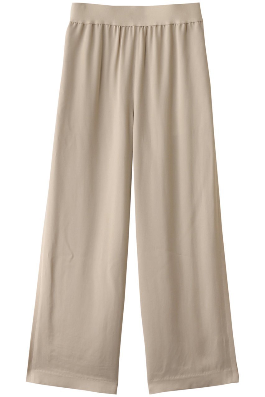 【デザイン ワークス/DESIGN WORKS】のキュプラシャーリングパンツ インテリア・キッズ・メンズ・レディースファッション・服の通販 founy(ファニー) ファッション Fashion レディースファッション Fashion for Women パンツ Pants & Trousers キュプラ Cupro, Eco Fabric シンプル Simple, Minimal ベージュ|ID: prp329100004247972 ipo3291000000035770129