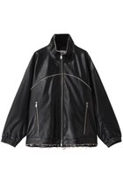 【メゾンスペシャル/MAISON SPECIAL】の【UNISEX】フリンジ切リ替エアーティフィシャルレザージップブルゾン BLK(ブラック)|ID: prp329100004247982 ipo3291000000029477856