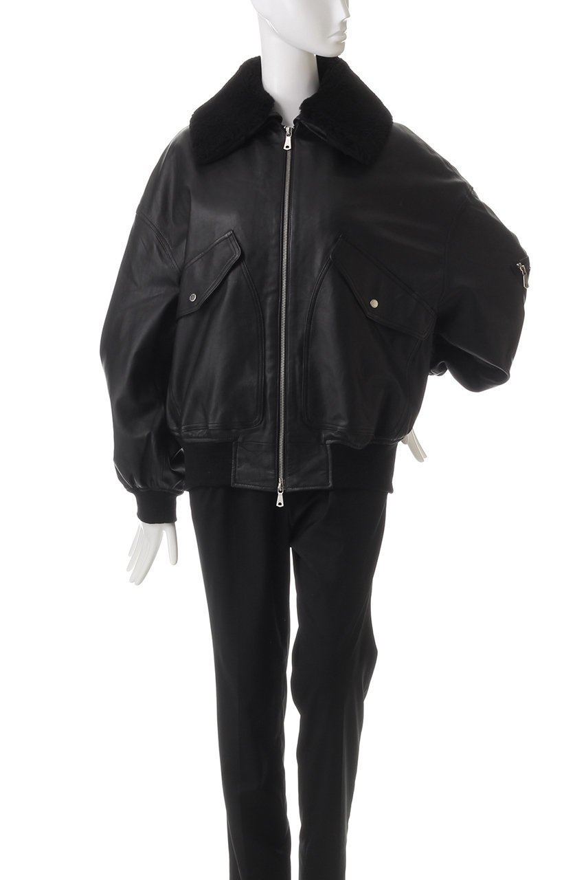 【メゾンスペシャル/MAISON SPECIAL】の【UNISEX】SHEEPレザーG1ムートン襟ブルゾン 人気、トレンドファッション・服の通販 founy(ファニー) 　ファッション　Fashion　レディースファッション　Fashion for Women　アウター　Coat / Outerwear Collection　レディースジャケット・軽アウター　Jackets　ブルゾンジャケット・スポーティアウター　Blouson Jackets　ユニセックス　Unisex, Genderless　ジャケット　Jacket, Outerwear　スタイリッシュ　Stylish, Fashionable　スリーブ　Sleeve, Long Sleeve / Short Sleeve　ブルゾン　Blouson, Bomber Jacket　ムートン　Shearling, Mouton　ロング　Long, Long-Length　other-2|ID: prp329100004247983 ipo3291000000035491037