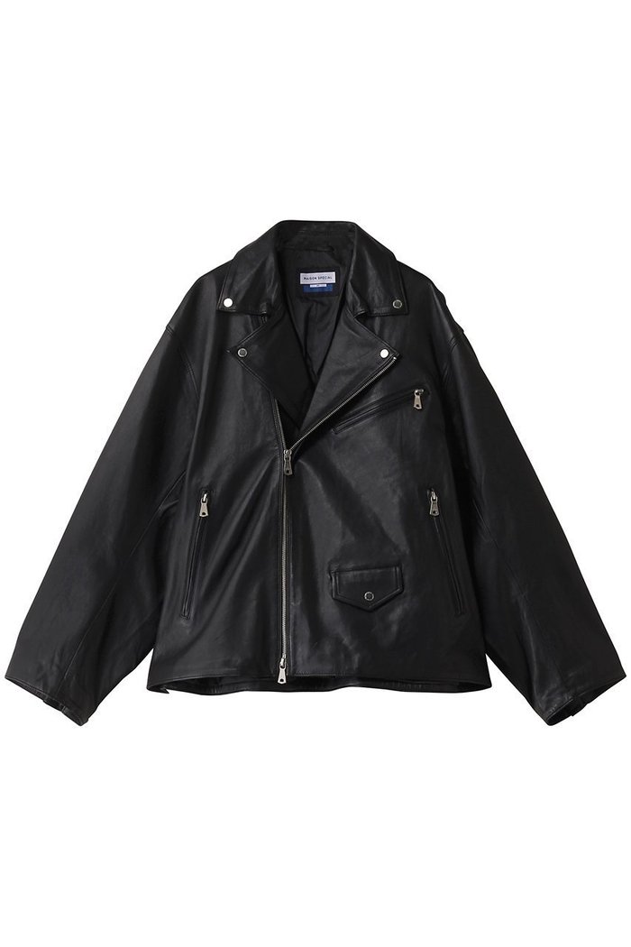 【メゾンスペシャル/MAISON SPECIAL】の【UNISEX】SHEEPレザーダブルライダース インテリア・キッズ・メンズ・レディースファッション・服の通販 founy(ファウニー) https://founy.com/ ファッション Fashion レディースファッション Fashion for Women アウター Coat / Outerwear Collection レディースジャケット・軽アウター Jackets ライダースジャケット / レザースタイル Riders Jackets & Biker Style ユニセックス Unisex, Genderless ジャケット Jacket, Outerwear スタイリッシュ Stylish, Fashionable スリーブ Sleeve, Long Sleeve / Short Sleeve ライダース Riders ロング Long, Long-Length 定番 Standard, Basic Item |ID: prp329100004247984 ipo3291000000036515865