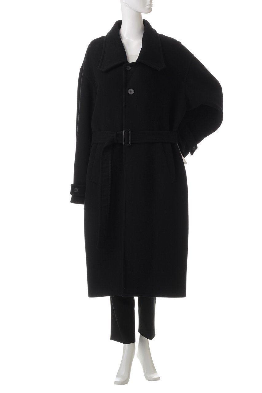 【メゾンスペシャル/MAISON SPECIAL】の【UNISEX】フォワードドロップメルトンコート 人気、トレンドファッション・服の通販 founy(ファニー) 　ファッション　Fashion　レディースファッション　Fashion for Women　アウター　Coat / Outerwear Collection　コート・ロングコート・ピーコート　Long Coats, Peacoats & More　ユニセックス　Unisex, Genderless　メルトン　Melton, Heavy Wool　リュクス　Luxury, Elegant, High-End, Chic　ロング　Long, Long-Length　定番　Standard, Basic Item　other-7|ID: prp329100004247985 ipo3291000000035824924