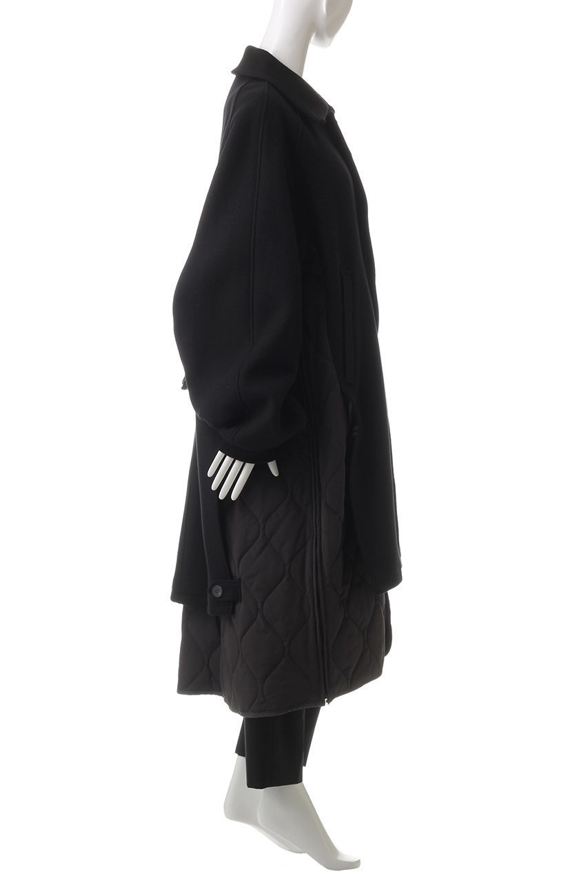 【メゾンスペシャル/MAISON SPECIAL】の【UNISEX】レイヤリングキルティングコート 人気、トレンドファッション・服の通販 founy(ファニー) 　ファッション　Fashion　レディースファッション　Fashion for Women　アウター　Coat / Outerwear Collection　コート・ロングコート・ピーコート　Long Coats, Peacoats & More　ジュエリー　Jewelry　ファッションリング　Fashion Rings　イヤリング・フープ・ドロップタイプ　Hoop, Drop & Clip Earrings　ユニセックス　Unisex, Genderless　おすすめ　Recommended / Our Picks　スリーブ　Sleeve, Long Sleeve / Short Sleeve　ロング　Long, Long-Length　other-3|ID: prp329100004247986 ipo3291000000032941256