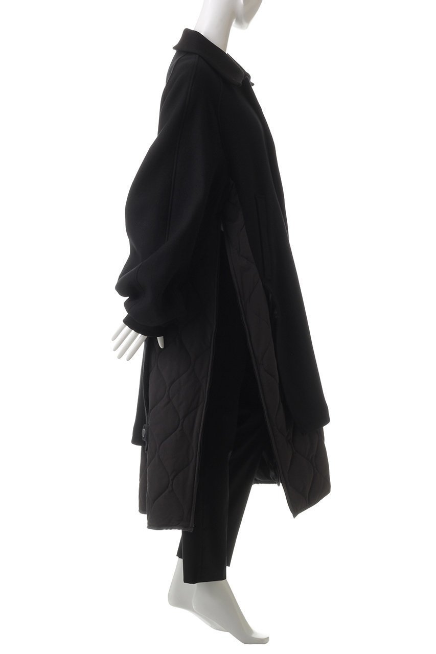 【メゾンスペシャル/MAISON SPECIAL】の【UNISEX】レイヤリングキルティングコート 人気、トレンドファッション・服の通販 founy(ファニー) 　ファッション　Fashion　レディースファッション　Fashion for Women　アウター　Coat / Outerwear Collection　コート・ロングコート・ピーコート　Long Coats, Peacoats & More　ジュエリー　Jewelry　ファッションリング　Fashion Rings　イヤリング・フープ・ドロップタイプ　Hoop, Drop & Clip Earrings　ユニセックス　Unisex, Genderless　おすすめ　Recommended / Our Picks　スリーブ　Sleeve, Long Sleeve / Short Sleeve　ロング　Long, Long-Length　other-7|ID: prp329100004247986 ipo3291000000032941290