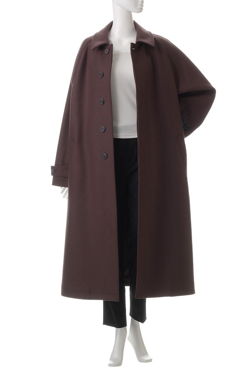 【メゾンスペシャル/MAISON SPECIAL】の【UNISEX】S140メルトンステンカラーコート 人気、トレンドファッション・服の通販 founy(ファニー) 　ファッション　Fashion　レディースファッション　Fashion for Women　アウター　Coat / Outerwear Collection　コート・ロングコート・ピーコート　Long Coats, Peacoats & More　ユニセックス　Unisex, Genderless　なめらか　Smooth, Silky Texture　メルトン　Melton, Heavy Wool　ロング　Long, Long-Length　定番　Standard, Basic Item　other-7|ID: prp329100004247990 ipo3291000000035653770