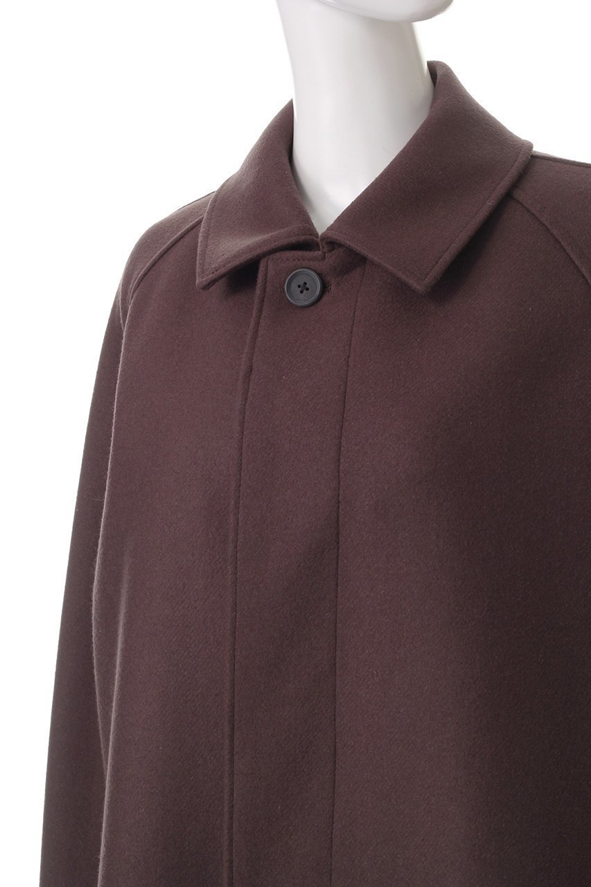 【メゾンスペシャル/MAISON SPECIAL】の【UNISEX】S140メルトンステンカラーコート 人気、トレンドファッション・服の通販 founy(ファニー) 　ファッション　Fashion　レディースファッション　Fashion for Women　アウター　Coat / Outerwear Collection　コート・ロングコート・ピーコート　Long Coats, Peacoats & More　ユニセックス　Unisex, Genderless　なめらか　Smooth, Silky Texture　メルトン　Melton, Heavy Wool　ロング　Long, Long-Length　定番　Standard, Basic Item　other-5|ID: prp329100004247990 ipo3291000000036490790