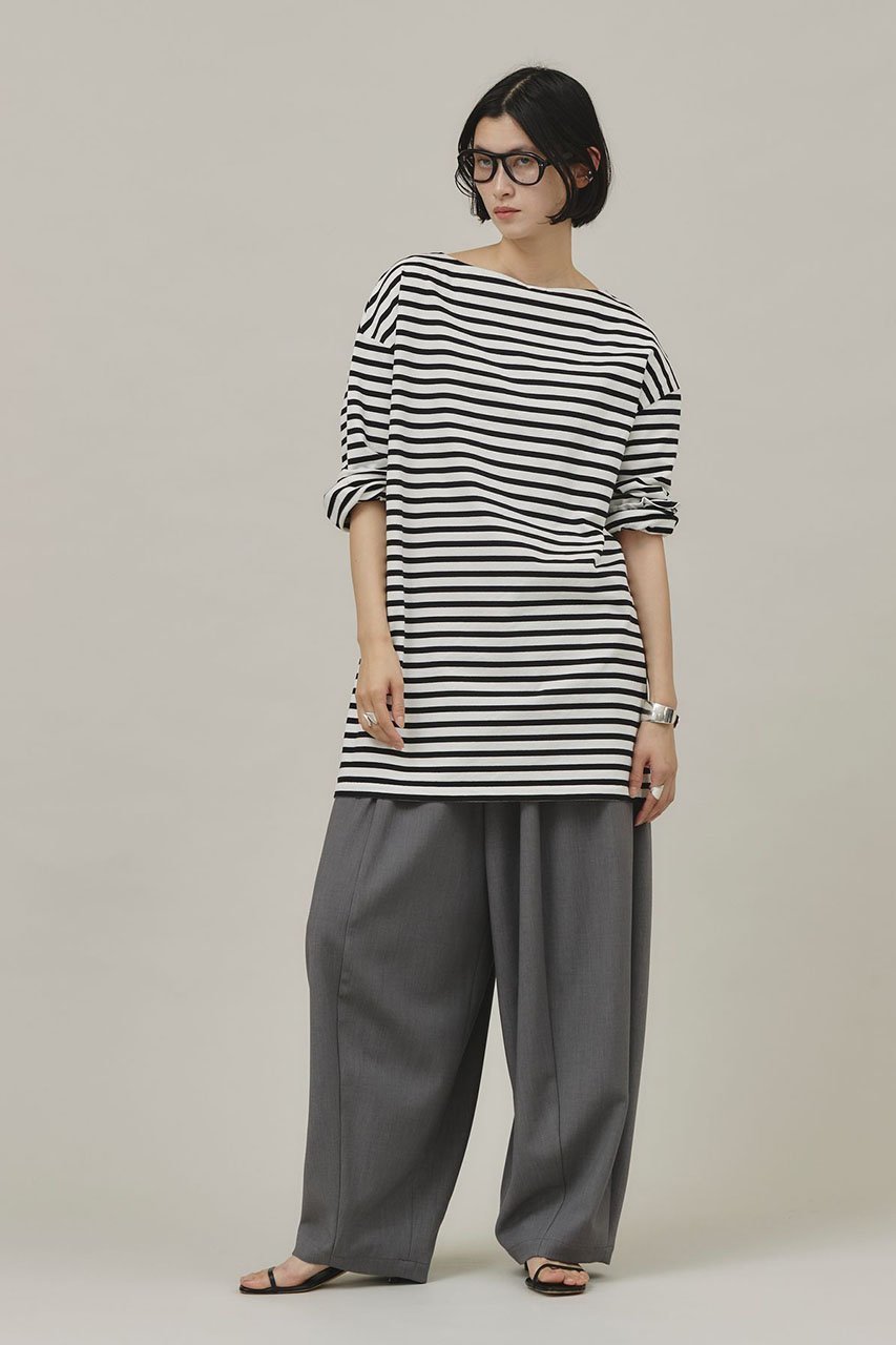 【カレンソロジー/Curensology】の&RCPBLボーダープルオーバー 人気、トレンドファッション・服の通販 founy(ファニー) 　ファッション　Fashion　レディースファッション　Fashion for Women　トップス・カットソー　Cut & Sew Tops　シャツ・ブラウス・オフィスカジュアル　Elegant Blouses & Button-Ups　ロングTシャツ・Tシャツ　Longline T-Shirts & Tees　カジュアルプルオーバー・ニットトップス　Pullovers & Knit Tops / Casual Pullovers　カットソー・ベーシックTシャツ　Cut-and-Sewn Tops / Stretch Tees & Basics　スリーブ　Sleeve, Long Sleeve / Short Sleeve　ボーダー　Border, Stripe　ロング　Long, Long-Length　再入荷　Restock / Back in Stock　other-6|ID: prp329100004247993 ipo3291000000035433319