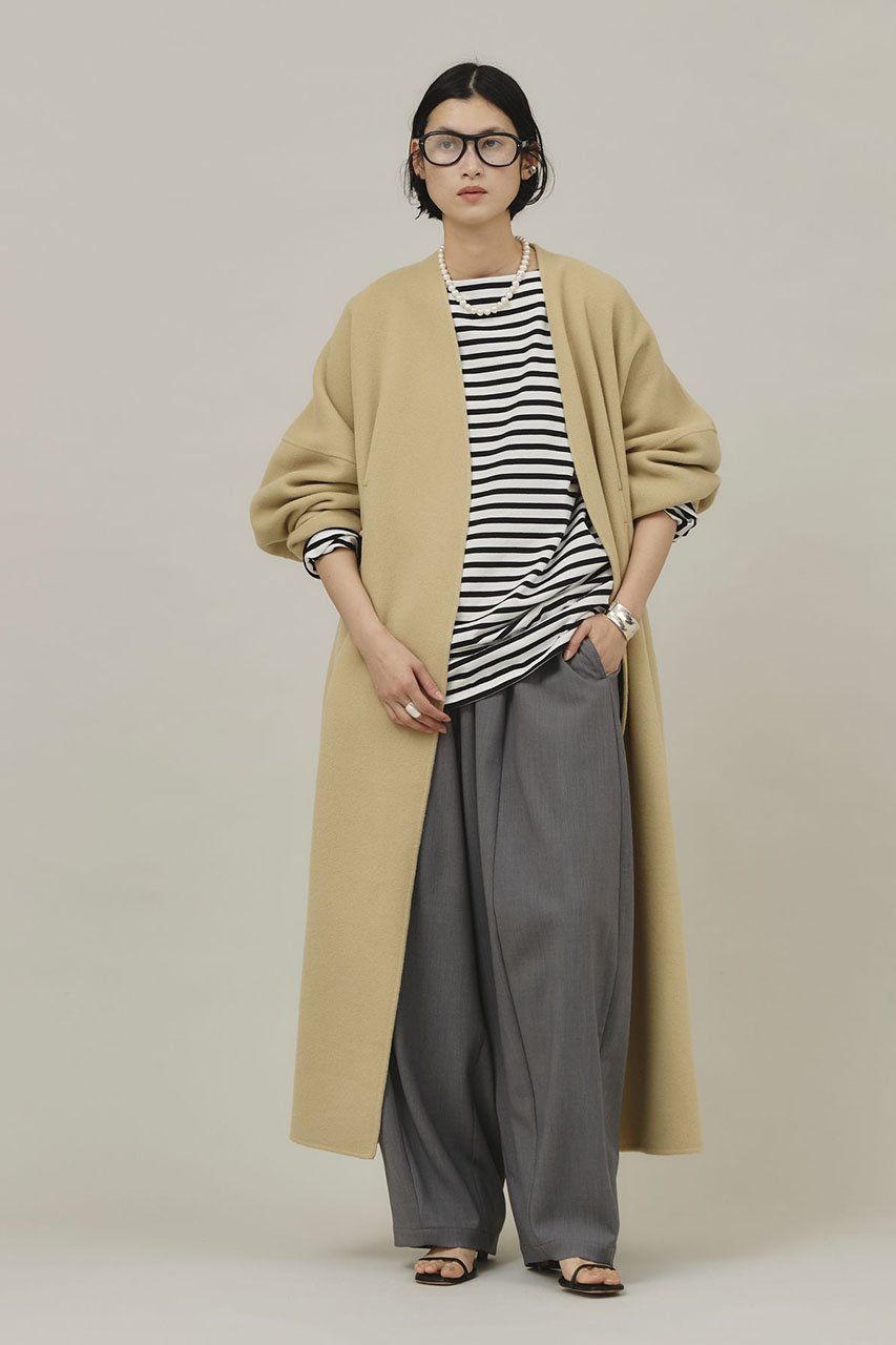 【カレンソロジー/Curensology】の&RCPBLボーダープルオーバー 人気、トレンドファッション・服の通販 founy(ファニー) 　ファッション　Fashion　レディースファッション　Fashion for Women　トップス・カットソー　Cut & Sew Tops　シャツ・ブラウス・オフィスカジュアル　Elegant Blouses & Button-Ups　ロングTシャツ・Tシャツ　Longline T-Shirts & Tees　カジュアルプルオーバー・ニットトップス　Pullovers & Knit Tops / Casual Pullovers　カットソー・ベーシックTシャツ　Cut-and-Sewn Tops / Stretch Tees & Basics　スリーブ　Sleeve, Long Sleeve / Short Sleeve　ボーダー　Border, Stripe　ロング　Long, Long-Length　再入荷　Restock / Back in Stock　other-8|ID: prp329100004247993 ipo3291000000035433324