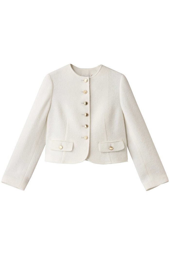 【アルアバイル/allureville】のブークレーノーカラージャケット インテリア・キッズ・メンズ・レディースファッション・服の通販 founy(ファニー) https://founy.com/ ファッション Fashion レディースファッション Fashion for Women アウター Coat / Outerwear Collection レディースジャケット・軽アウター Jackets ノーカラージャケット / シンプル上品コーデ Collarless Jackets コンパクト Compact, Small Size ジャケット Jacket, Outerwear リュクス Luxury, Elegant, High-End, Chic |ID: prp329100004247996 ipo3291000000032936620