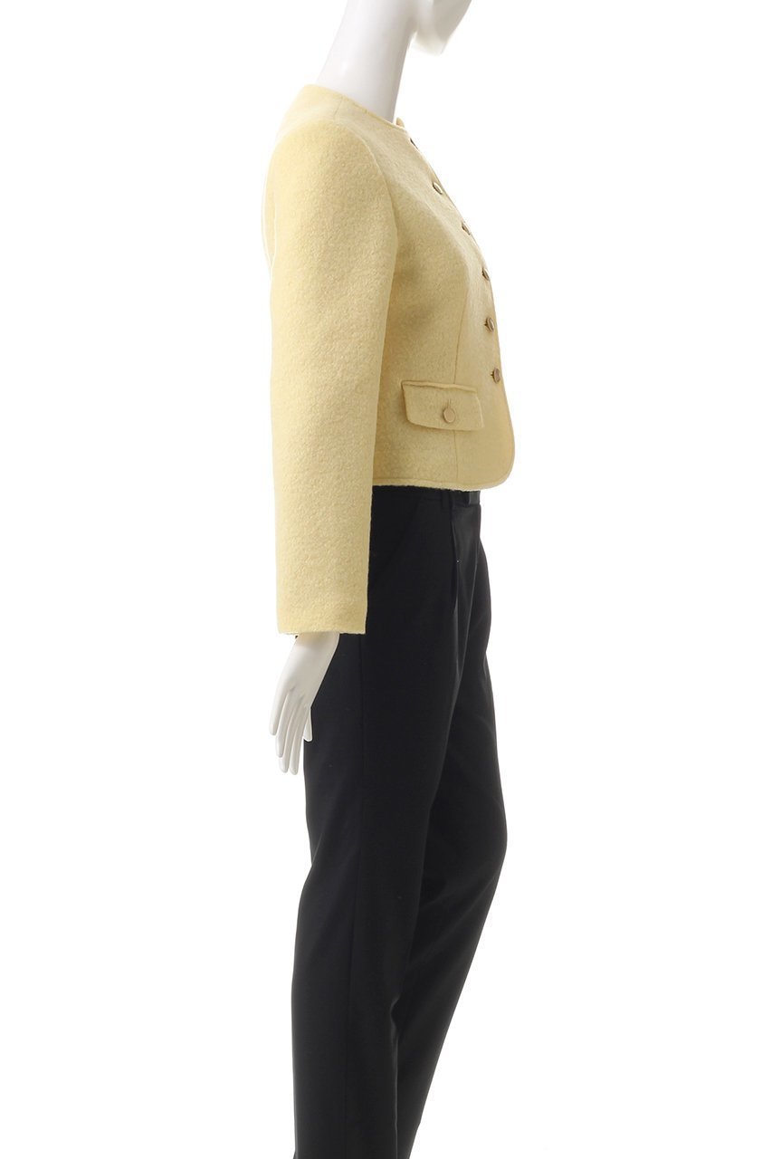 【アルアバイル/allureville】のブークレーノーカラージャケット 人気、トレンドファッション・服の通販 founy(ファニー) 　ファッション　Fashion　レディースファッション　Fashion for Women　アウター　Coat / Outerwear Collection　レディースジャケット・軽アウター　Jackets　ノーカラージャケット / シンプル上品コーデ　Collarless Jackets　コンパクト　Compact, Small Size　ジャケット　Jacket, Outerwear　リュクス　Luxury, Elegant, High-End, Chic　other-3|ID: prp329100004247996 ipo3291000000032936660
