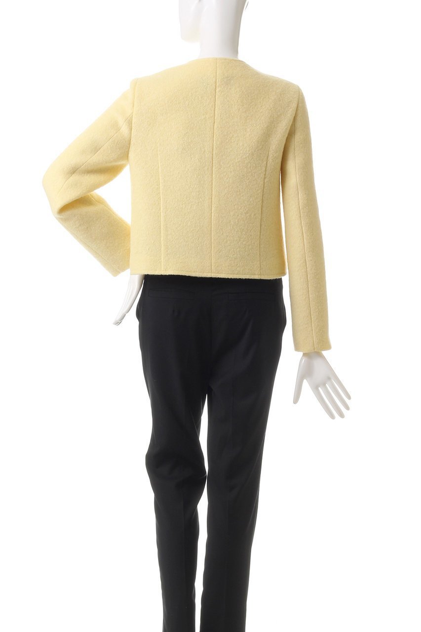 【アルアバイル/allureville】のブークレーノーカラージャケット 人気、トレンドファッション・服の通販 founy(ファニー) 　ファッション　Fashion　レディースファッション　Fashion for Women　アウター　Coat / Outerwear Collection　レディースジャケット・軽アウター　Jackets　ノーカラージャケット / シンプル上品コーデ　Collarless Jackets　コンパクト　Compact, Small Size　ジャケット　Jacket, Outerwear　リュクス　Luxury, Elegant, High-End, Chic　other-4|ID: prp329100004247996 ipo3291000000035720780