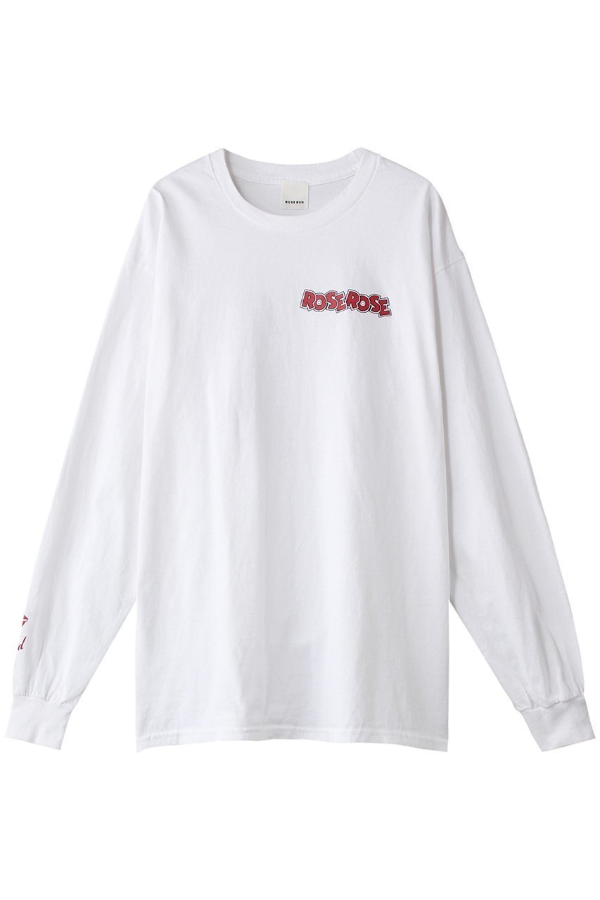 【ローズバッド/ROSE BUD】のROSE ROSE Tシャツ 人気、トレンドファッション・服の通販 founy(ファニー) 　ファッション　Fashion　レディースファッション　WOMEN　トップス・カットソー　Tops/Tshirt　シャツ/ブラウス　Shirts/Blouses　ロング / Tシャツ　T-Shirts　カットソー　Cut and Sewn　インナー　Inner　キャラクター　Character　ジャケット　Jacket　スリーブ　Sleeve　プリント　Print　ロング　Long　NEW・新作・新着・新入荷　New Arrivals　 other-1|ID: prp329100004248007 ipo3291000000029477923