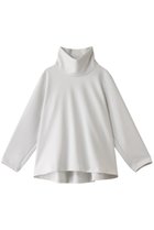 【ミディウミソリッド/MIDIUMISOLID】のdouble-knit h/neck long PO.R プルオーバー(RELAX) 人気、トレンドファッション・服の通販 founy(ファニー) ファッション Fashion レディースファッション WOMEN トップス・カットソー Tops/Tshirt ニット Knit Tops シャツ/ブラウス Shirts/Blouses ロング / Tシャツ T-Shirts プルオーバー Pullover カットソー Cut and Sewn シンプル Simple スリーブ Sleeve ドレープ Drape ハイネック High Neck フレア Flare ルーズ Loose ロング Long NEW・新作・新着・新入荷 New Arrivals thumbnail off white|ID: prp329100004248012 ipo3291000000029477937