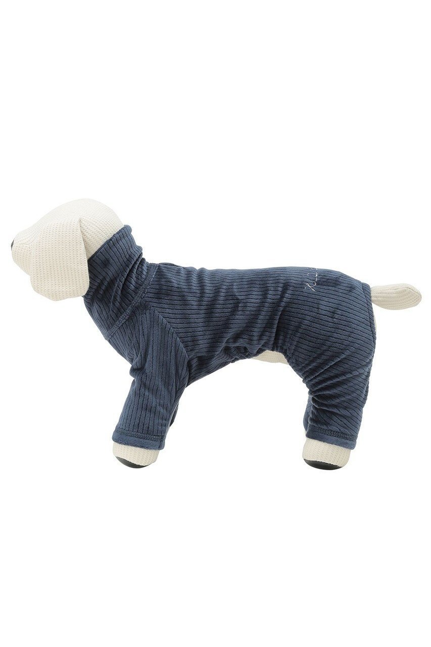 【キッドブルー/KID BLUE / GOODS】の24ストライプシャギードッグウエア 人気、トレンドファッション・服の通販 founy(ファニー) 　なめらか　Smooth, Silky Texture　ストライプ　Stripe, Striped Pattern　ハイネック　High Neck, Mock Neck　ベロア　Velour, Soft Velvet　ホーム・キャンプ・アウトドア・お取り寄せ　Home Living / Home & Lifestyle / Camping Gear / Outdoor Camping　ペットグッズ　Pet Supplies　other-5|ID: prp329100004248014 ipo3291000000035783891