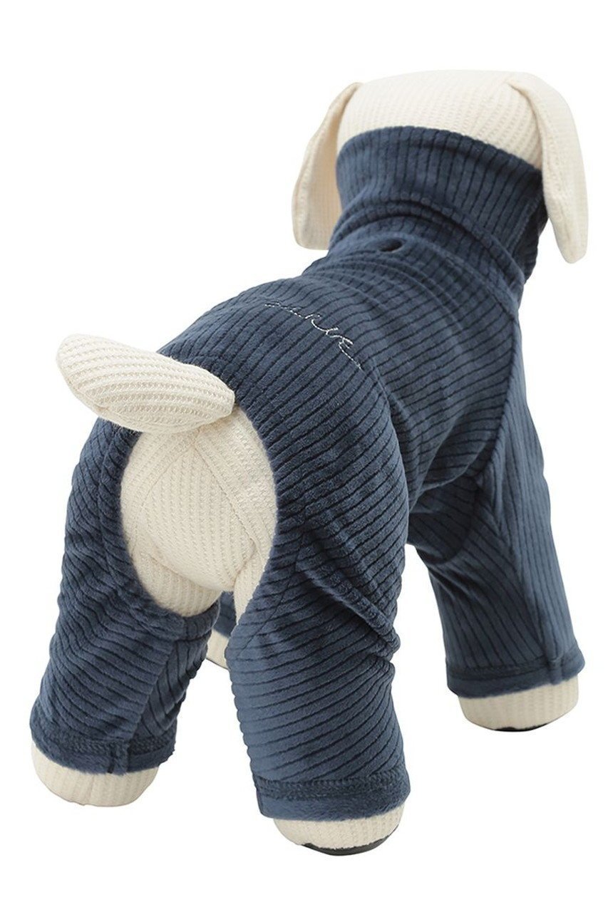 【キッドブルー/KID BLUE / GOODS】の24ストライプシャギードッグウエア 人気、トレンドファッション・服の通販 founy(ファニー) 　なめらか　Smooth, Silky Texture　ストライプ　Stripe, Striped Pattern　ハイネック　High Neck, Mock Neck　ベロア　Velour, Soft Velvet　ホーム・キャンプ・アウトドア・お取り寄せ　Home Living / Home & Lifestyle / Camping Gear / Outdoor Camping　ペットグッズ　Pet Supplies　other-6|ID: prp329100004248014 ipo3291000000035783892