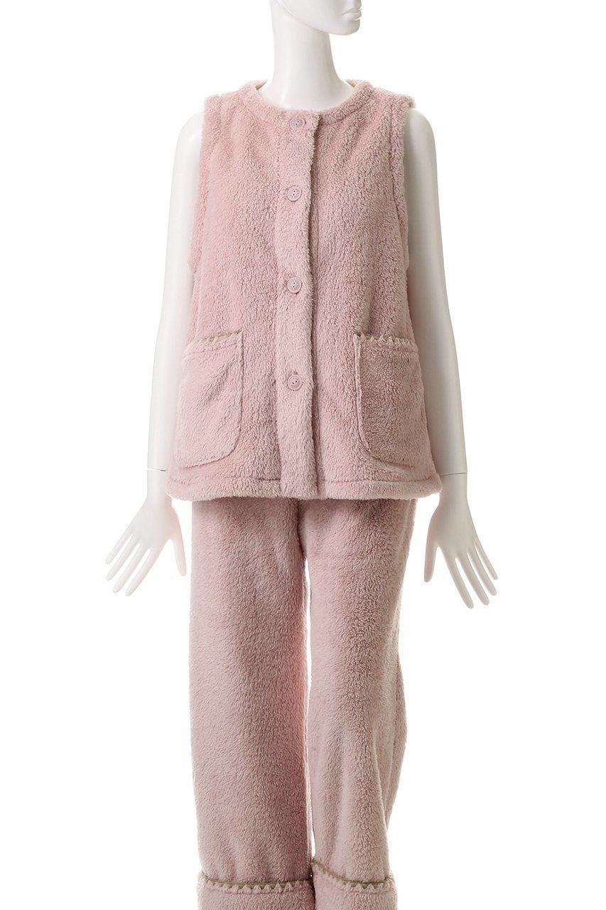 【キッドブルー/KID BLUE】の24フラッフィーシャギーベスト 人気、トレンドファッション・服の通販 founy(ファニー) 　ファッション　Fashion　レディースファッション　Fashion for Women　アウター　Coat / Outerwear Collection　トップス・カットソー　Cut & Sew Tops　ベスト&ジレ / 重ね着スタイル　Vests & Gilets　おすすめ　Recommended / Our Picks　パジャマ　Pajamas, Sleepwear　ベスト　Vest, Waistcoat　リラックス　Relax, Relaxed Fit　人気　Popular, Best Seller　再入荷　Restock / Back in Stock　other-2|ID: prp329100004248016 ipo3291000000036058194