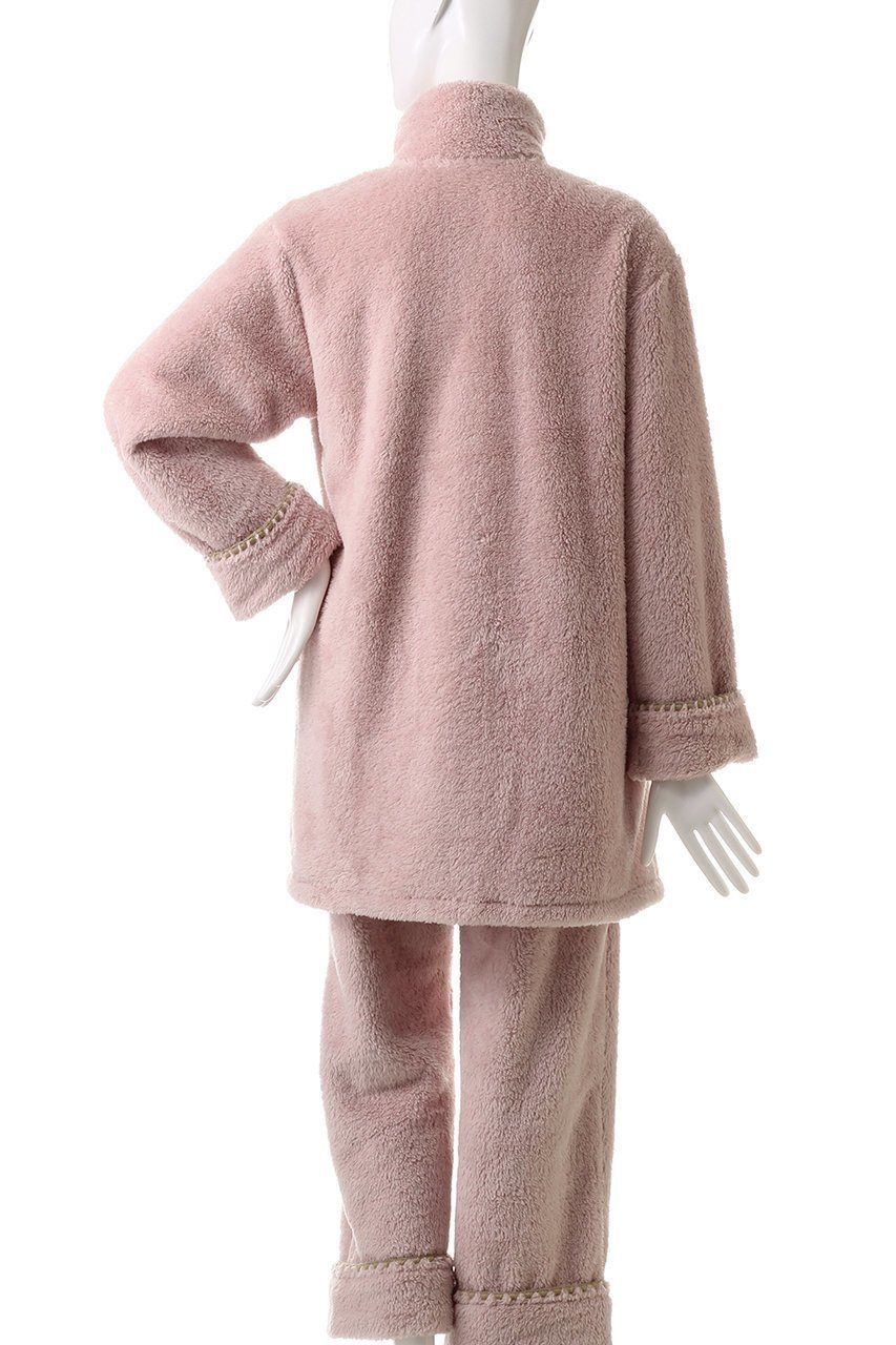 【キッドブルー/KID BLUE】の24フラッフィーシャギーガウン 人気、トレンドファッション・服の通販 founy(ファニー) 　ファッション　Fashion　レディースファッション　Fashion for Women　トップス・カットソー　Cut & Sew Tops　お家時間・ステイホーム　Stay Home / At Home　ガウン　Gown, Robe　スタンド　Stand Collar, Upright Stand　スリーブ　Sleeve, Long Sleeve / Short Sleeve　パジャマ　Pajamas, Sleepwear　ロング　Long, Long-Length　人気　Popular, Best Seller　再入荷　Restock / Back in Stock　other-4|ID: prp329100004248017 ipo3291000000034875455