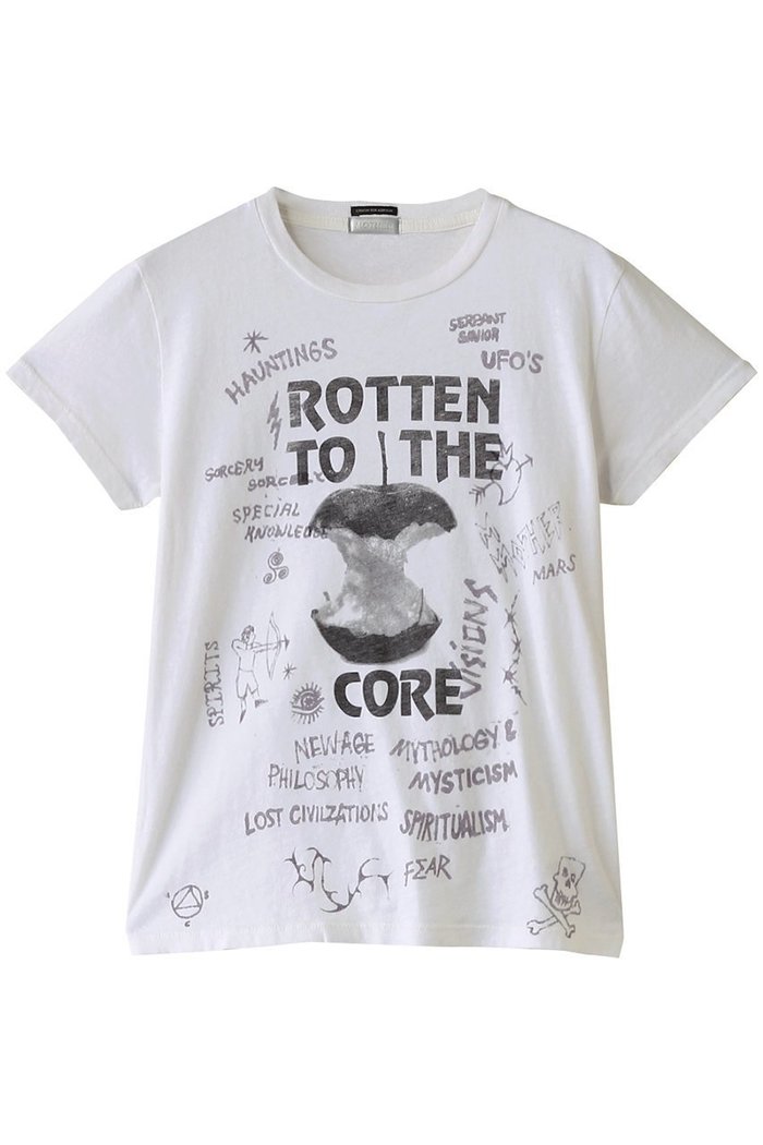 【マザー/MOTHER】のROTTEN TO THE CORE プリントTシャツ インテリア・キッズ・メンズ・レディースファッション・服の通販 founy(ファニー) https://founy.com/ ファッション Fashion レディースファッション WOMEN トップス・カットソー Tops/Tshirt シャツ/ブラウス Shirts/Blouses ロング / Tシャツ T-Shirts カットソー Cut and Sewn 2025年 2025 A/W・秋冬 Aw・Autumn/Winter・Fw・Fall-Winter S/S・春夏 Ss・Spring/Summer ショート Short スキニー Skinny スリム Slim スリーブ Sleeve プリント Print モチーフ Motif ワイド Wide 夏 Summer 春 Spring |ID: prp329100004248022 ipo3291000000029477976