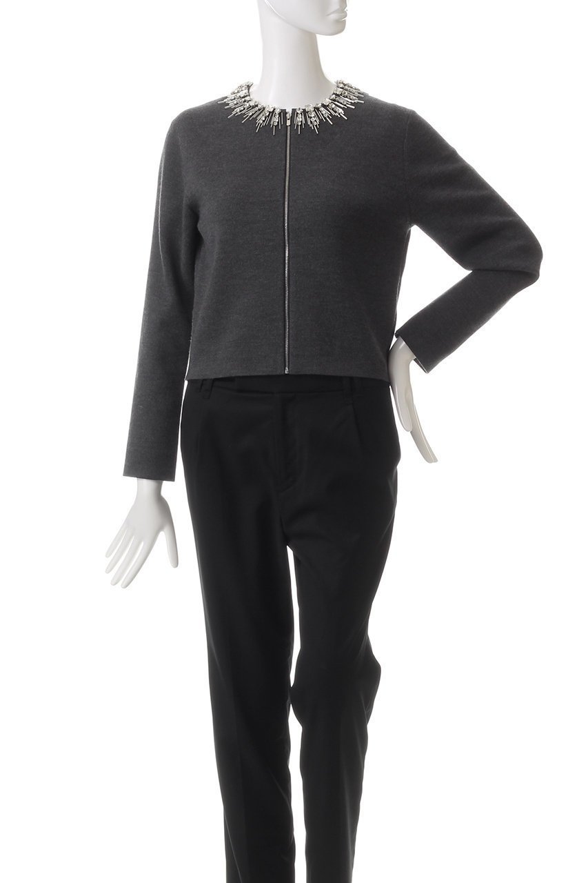 【オーヴィル/EAUVIRE】のビジューカーディガン 人気、トレンドファッション・服の通販 founy(ファニー) 　ファッション　Fashion　レディースファッション　WOMEN　トップス・カットソー　Tops/Tshirt　ニット　Knit Tops　カーディガン　Cardigans　イタリア　Italy　カーディガン　Cardigan　ガラス　Glass　シルク　Silk　ビジュー　Bijou　ロング　Long　other-2|ID: prp329100004249193 ipo3291000000031377444