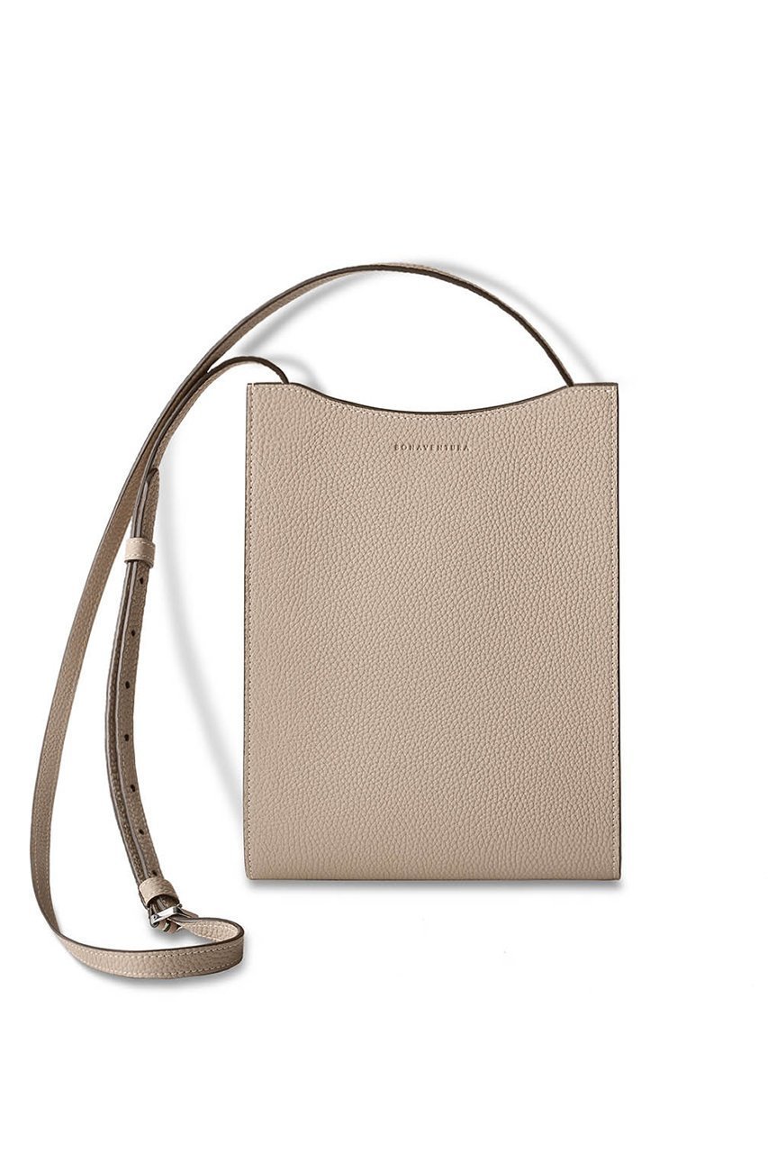 【ボナベンチュラ/BONAVENTURA】の【UNISEX】スモール リアバッグ インテリア・キッズ・メンズ・レディースファッション・服の通販 founy(ファニー) ファッション Fashion レディースファッション Fashion for Women バッグ Bags コーティング Coating, Coated Finish ショルダー Shoulder, Shoulder Strap シンプル Simple, Minimal 手帳 Planner, Notebook ポケット Pocket, Pocket Detail ユニセックス Unisex, Genderless グレージュ|ID: prp329100004249210 ipo3291000000032786924