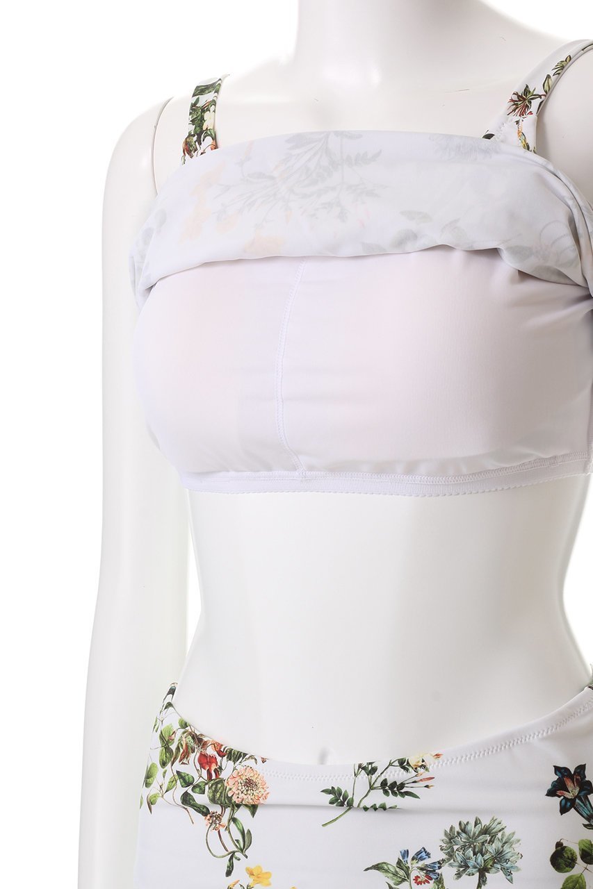【コーラルヴェール/Coral Veil】のArt Botanicalショルダードレス3点セット 人気、トレンドファッション・服の通販 founy(ファニー) 　ファッション　Fashion　レディースファッション　Fashion for Women　水着　Swimwear　レディース水着・ビーチウェア　Swimwear & Beachwear　ショルダー　Shoulder, Shoulder Strap　ショーツ　Shorts, Short Pants　スポーツ　Sports, Activewear　ドレス　Dress, One-Piece　ビーチ　Beach, Seaside　フラワー　Flower, Floral　水着　Swimsuit, Swimwear　other-6|ID: prp329100004249213 ipo3291000000031377521