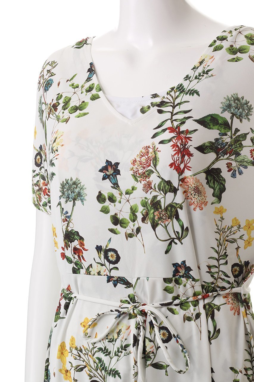 【コーラルヴェール/Coral Veil】のArt Botanicalショルダードレス3点セット 人気、トレンドファッション・服の通販 founy(ファニー) 　ファッション　Fashion　レディースファッション　Fashion for Women　水着　Swimwear　レディース水着・ビーチウェア　Swimwear & Beachwear　ショルダー　Shoulder, Shoulder Strap　ショーツ　Shorts, Short Pants　スポーツ　Sports, Activewear　ドレス　Dress, One-Piece　ビーチ　Beach, Seaside　フラワー　Flower, Floral　水着　Swimsuit, Swimwear　other-5|ID: prp329100004249213 ipo3291000000036112649