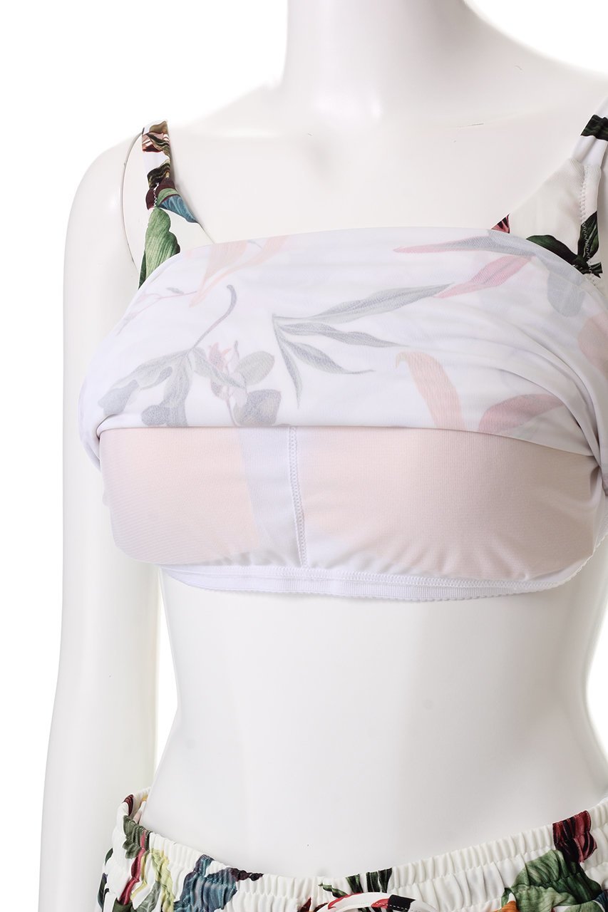 【コーラルヴェール/Coral Veil】のClassy Leafガウチョパンツセット 人気、トレンドファッション・服の通販 founy(ファニー) 　ファッション　Fashion　レディースファッション　Fashion for Women　水着　Swimwear　レディース水着・ビーチウェア　Swimwear & Beachwear　スポーツ　Sports, Activewear　セットアップ　Set-Up, Coordinated Outfit　ボタニカル　Botanical, Floral Pattern　リゾート　Resort, Vacation Style　ロング　Long, Long-Length　再入荷　Restock / Back in Stock　水着　Swimsuit, Swimwear　other-6|ID: prp329100004249215 ipo3291000000031377548