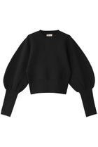 【ティーチ/TEECHI】の「バルーンスリーブグラマラスニット」ウォッシャブルヤーン ブラック|ID: prp329100004250708 ipo3291000000035623343