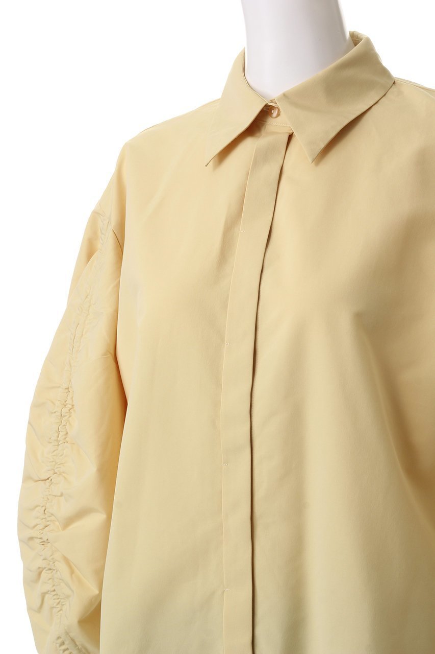 【ティーチ/TEECHI】の「エアバルーンブラウス」リッチタフタ 人気、トレンドファッション・服の通販 founy(ファニー) 　ファッション　Fashion　レディースファッション　WOMEN　トップス・カットソー　Tops/Tshirt　シャツ/ブラウス　Shirts/Blouses　ギャザー　Gather　スリーブ　Sleeve　タフタ　Taffeta　バルーン　Balloon　ラグジュアリー　Luxury　ロング　Long　other-5|ID: prp329100004250709 ipo3291000000031377082