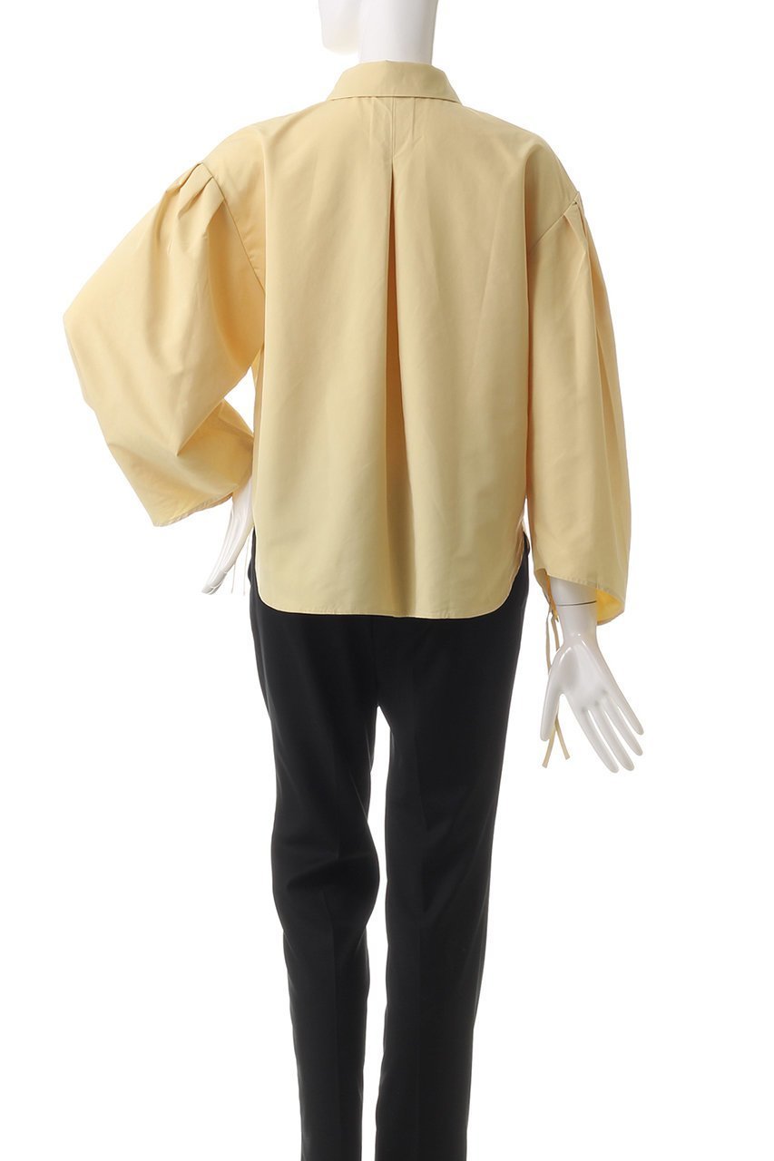 【ティーチ/TEECHI】の「エアバルーンブラウス」リッチタフタ 人気、トレンドファッション・服の通販 founy(ファニー) 　ファッション　Fashion　レディースファッション　Fashion for Women　トップス・カットソー　Cut & Sew Tops　シャツ・ブラウス・オフィスカジュアル　Elegant Blouses & Button-Ups　ギャザー　Gathered, Ruffled　スリーブ　Sleeve, Long Sleeve / Short Sleeve　タフタ　Taffeta, Structured Fabric　バルーン　Balloon, Balloon Silhouette　ラグジュアリー　Luxury, Elegant　ロング　Long, Long-Length　other-4|ID: prp329100004250709 ipo3291000000035823164