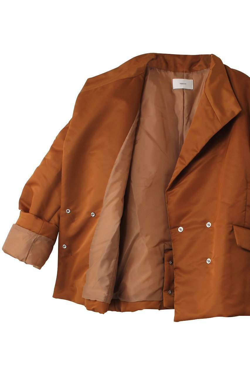 【ティーチ/TEECHI】の「ウォームドエアーブルゾン」ミリタリーサテン 人気、トレンドファッション・服の通販 founy(ファニー) ファッション Fashion レディースファッション Fashion for Women アウター Coat / Outerwear Collection レディースジャケット・軽アウター Jackets ブルゾンジャケット・スポーティアウター Blouson Jackets サテン Satin, Glossy Fabric ショート Short, Short Length ジャケット Jacket, Outerwear ブルゾン Blouson, Bomber Jacket ミリタリー Military, Army Style 再入荷 Restock / Back in Stock 軽量 Lightweight, Ultra Light other-6|ID: prp329100004250710 ipo3291000000035948862