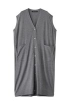 【ミズイロ インド/mizuiro ind】のV neck long vest ベスト gray|ID: prp329100004250763 ipo3291000000029500997