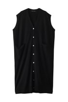 【ミズイロ インド/mizuiro ind】のV neck long vest ベスト black|ID: prp329100004250763 ipo3291000000029500999